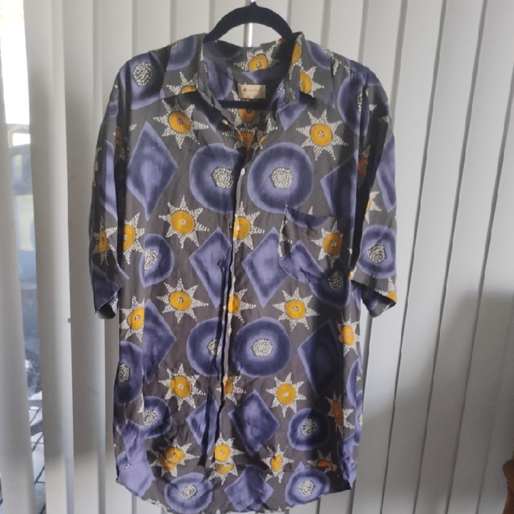 Stylish Men's Patterned Shirt
